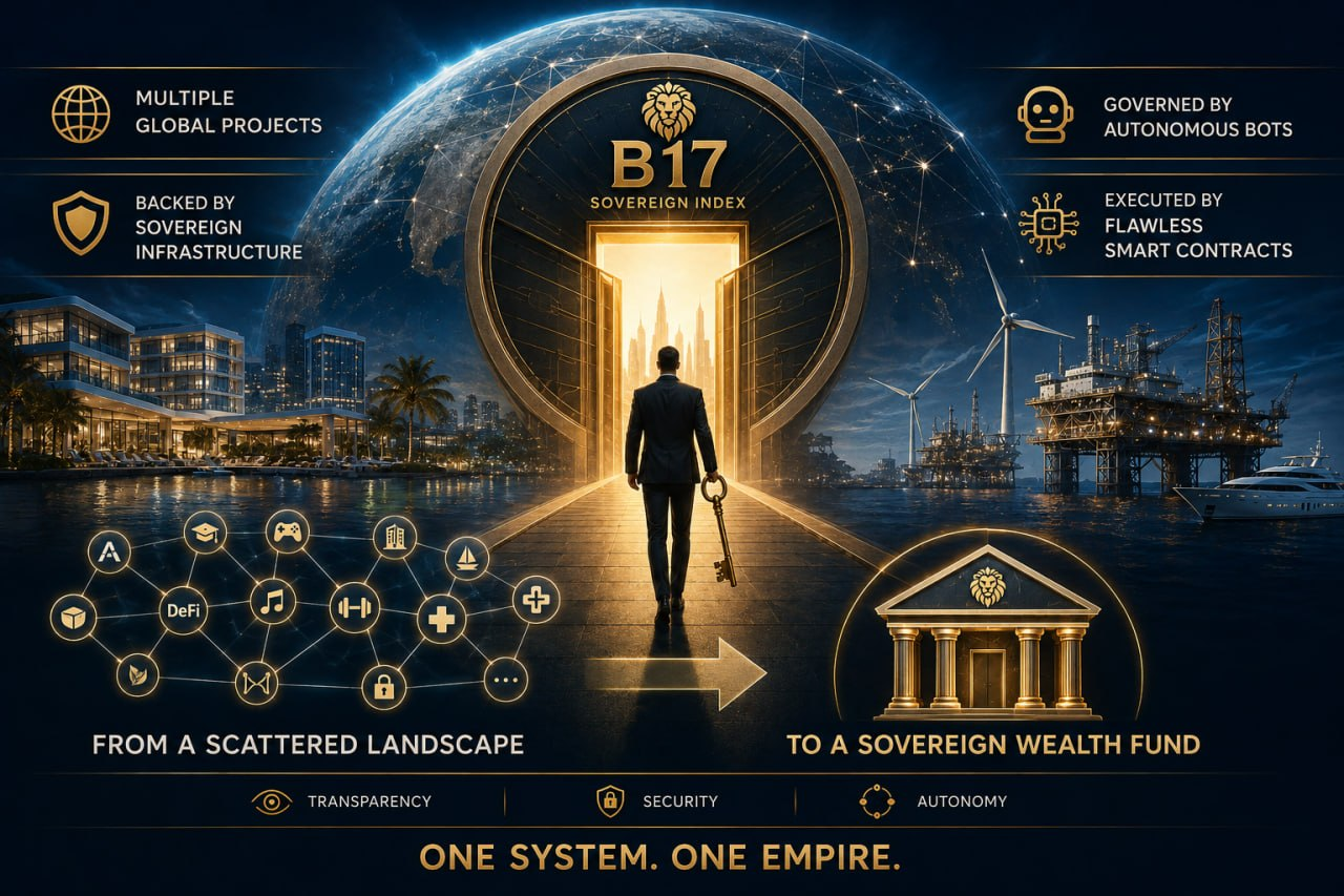 B17 Sovereign Index gateway connecting global projects to a sovereign wealth fund